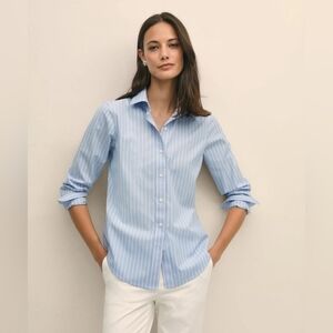 Brooks Brothers Blue Striped Button Down Shirt